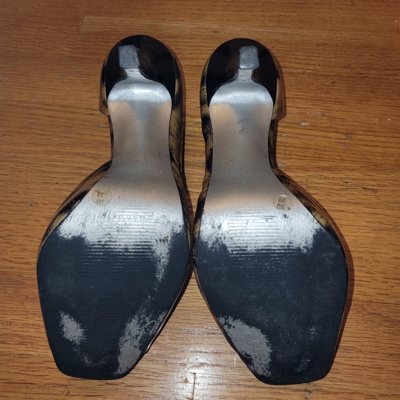 Leopard opentow pumps - Picture 3 of 4